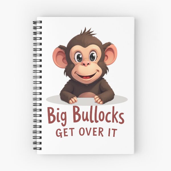 Item preview, Monkey Says Bruh Big Bullocks Get Over It! designed and sold by Museum Of Non-Existing Art.