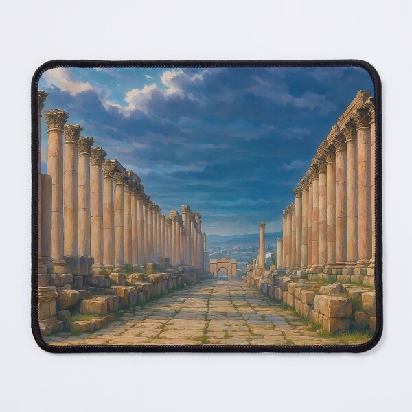 Item preview, Colonnaded Street in Roman City Ruins at Jerash designed and sold by KAI-Studio.