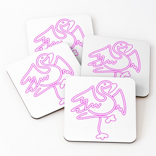 Item preview, Neon Flamingo (outline) designed and sold by P1NKFLMNG0.