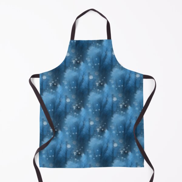 Item preview, Blue Watercolor Floral Abstract Pattern with Soft Bokeh Effect designed and sold by Sandy Richter.