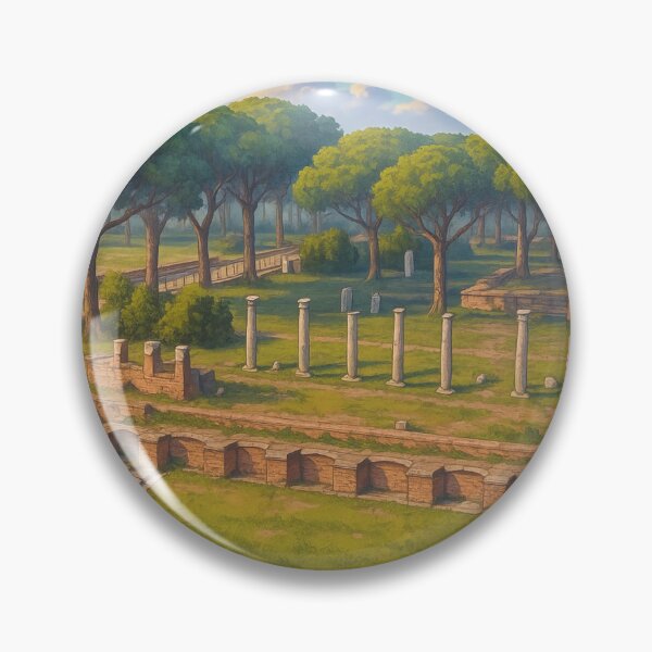 Item preview, The Ancient Roman Theatre at Ostia Antica designed and sold by KAI-Studio.