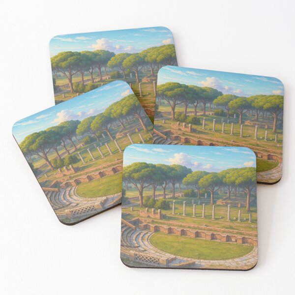 Item preview, The Ancient Roman Theatre at Ostia Antica designed and sold by KAI-Studio.