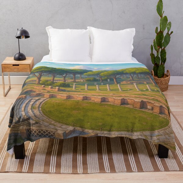 Item preview, The Ancient Roman Theatre at Ostia Antica designed and sold by KAI-Studio.