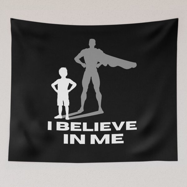 Item preview, I Believe In Me – Inner Hero Motivation Design designed and sold by Karim-Karem.