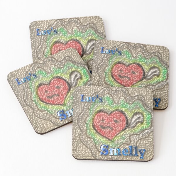 Item preview, Luv's Smelly Skunk Heart Canvas Bumps designed and sold by SmashingDeals.