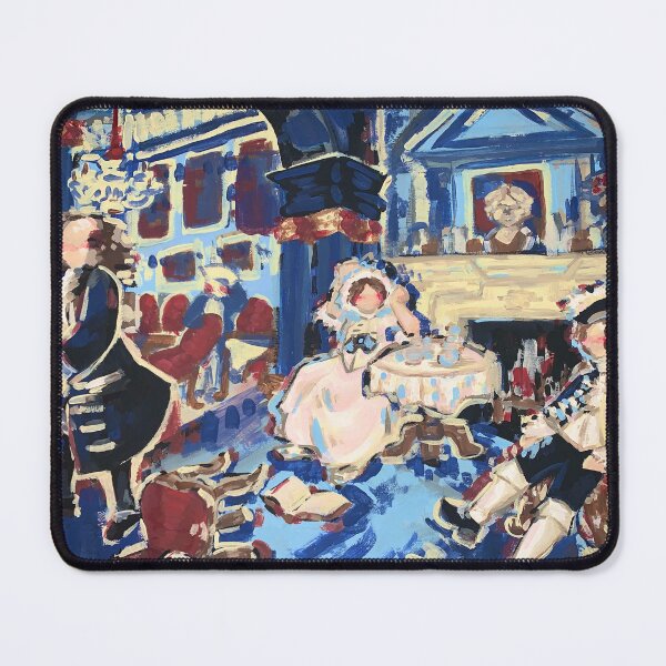 Item preview, Impressionist Recreation of Marriage à-la-mode: 2. The Tête à Tête in Acrylic designed and sold by P1NKFLMNG0.