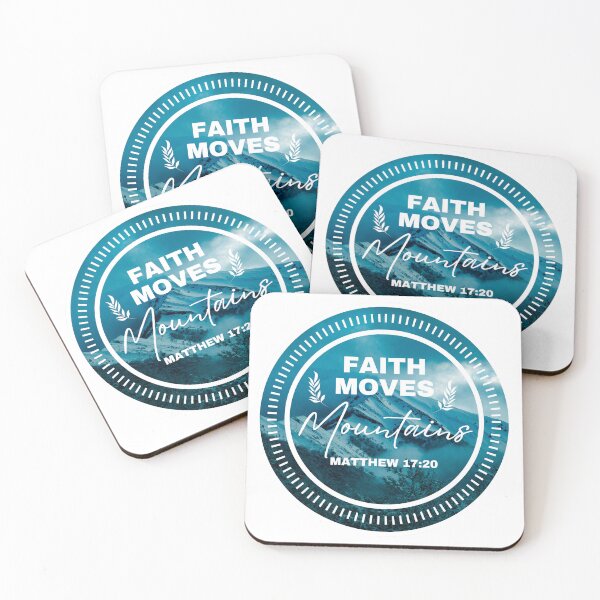 Item preview, Faith Moves Mountains designed and sold by MoriaStore.