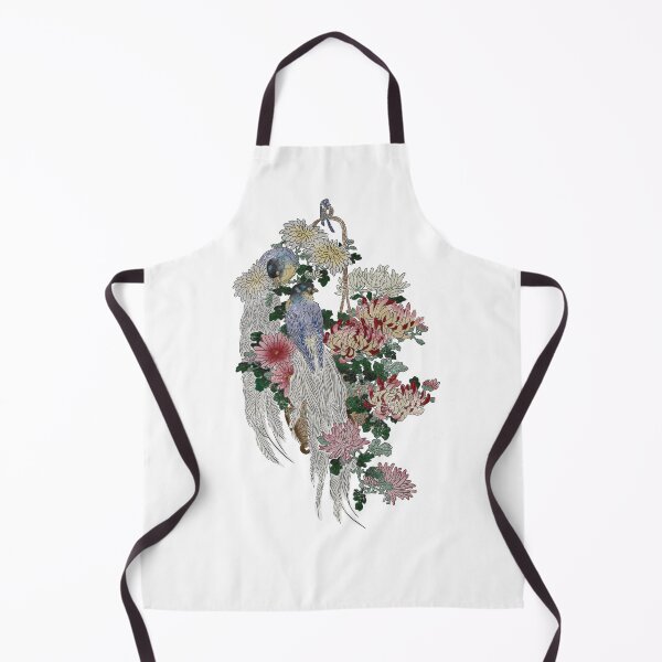 Item preview, Retro Bloom: Bird-of-Paradise & Chrysanthemum – Japanese Kachō-ga designed and sold by tokomoroJP.