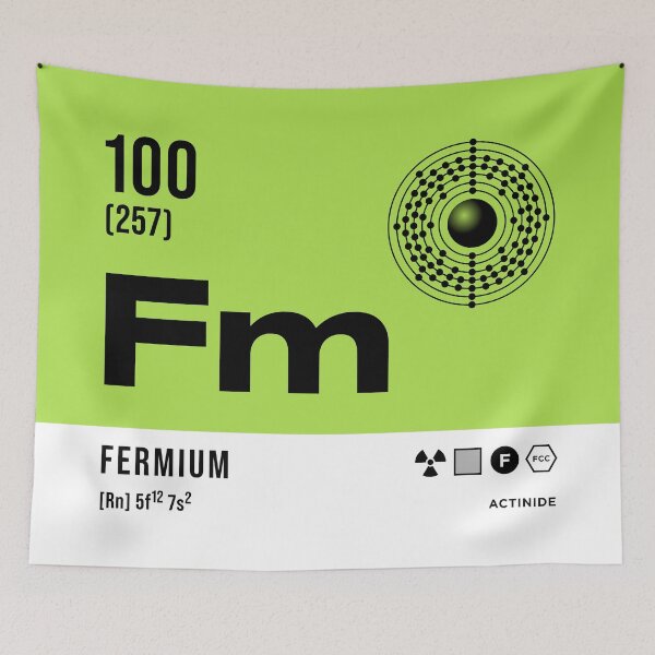 Item preview, 100 Fermium Periodic Table Element Light designed and sold by VoodooCircus.
