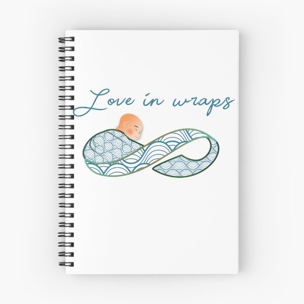 Item preview, love in wraps- babywearing designed and sold by FRA.FRA Grafica.