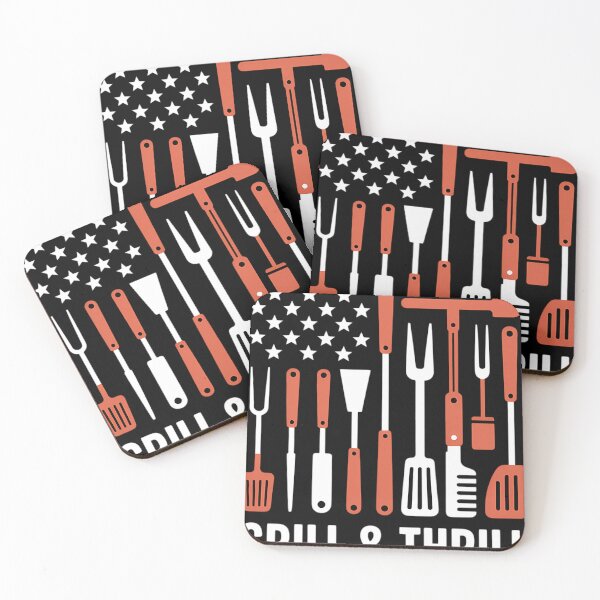 Item preview, Grill and Thrill Patriotic BBQ Flag King of the Grill designed and sold by Sea4Adventures.