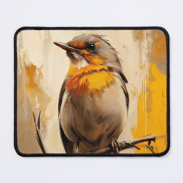 Item preview, Stunning Robin bird Painting for Home & Office designed and sold by LazyOwlStore.