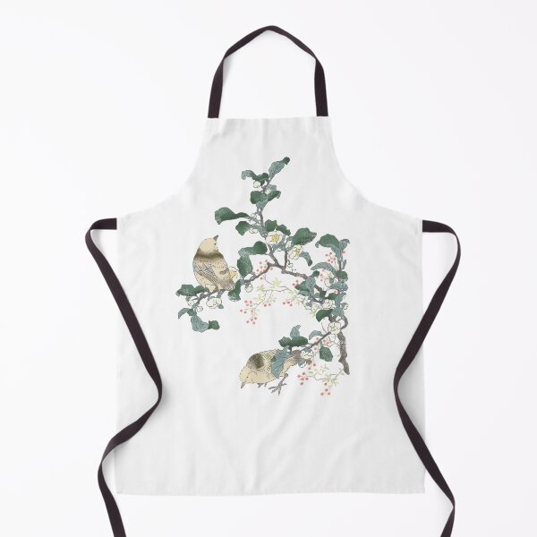 Item preview, Retro Bloom: Starling & Seasonal Blooms – Japanese Kachō-ga designed and sold by tokomoroJP.