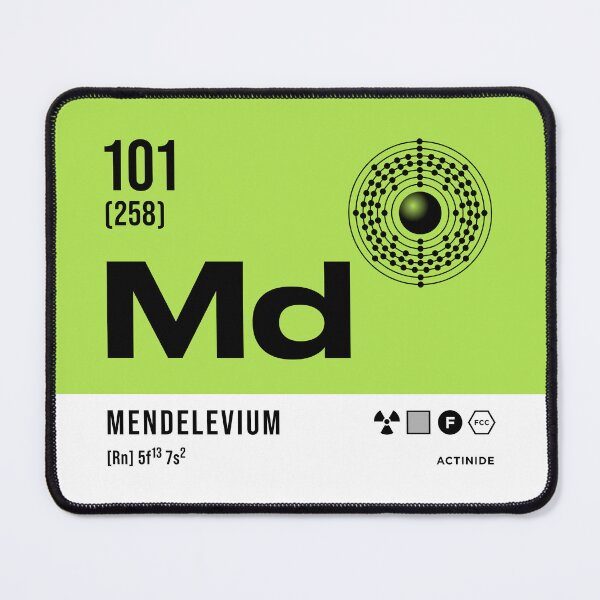 Item preview, 101 Mendelevium Periodic Table Element Light designed and sold by VoodooCircus.