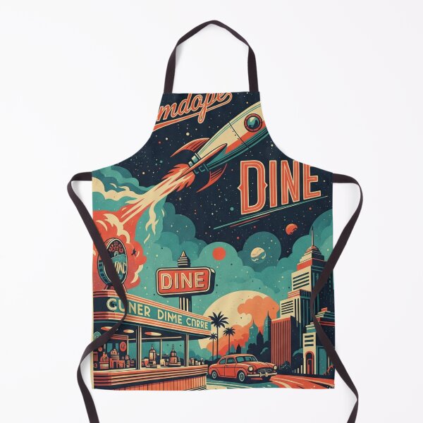 Artikelvorschau, Retro Rocket Diner Nacht entworfen und verkauft von Glodtower.