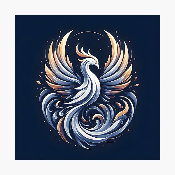 Aperçu de l'œuvre Phoenix Graphic Art n°1 créée et vendue par Dreamagineart11.