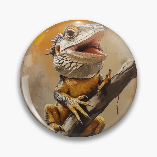 Item preview, Stunning Lizard Painting for Home & Office designed and sold by LazyOwlStore.
