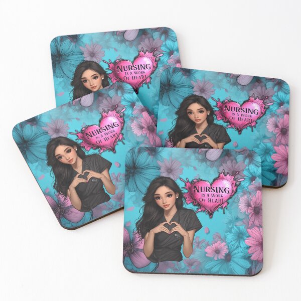 Item preview, Nursing is a work of Heart designed and sold by KookyThoughts.