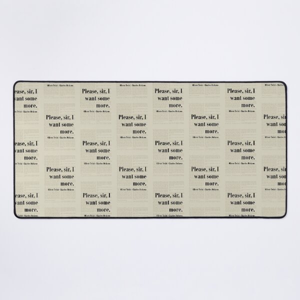 Item preview, Oliver Twist Charles Dickens Quote Want Some More designed and sold by kakarikihill.