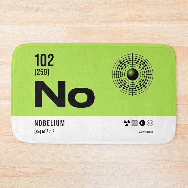 Item preview, 102 Nobelium Periodic Table Element Light designed and sold by VoodooCircus.