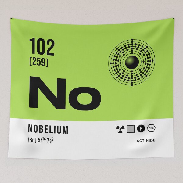 Item preview, 102 Nobelium Periodic Table Element Light designed and sold by VoodooCircus.