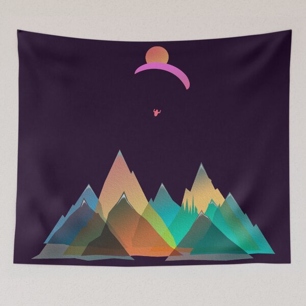 Item preview, Paraglide. Colors. designed and sold by tabemisa.