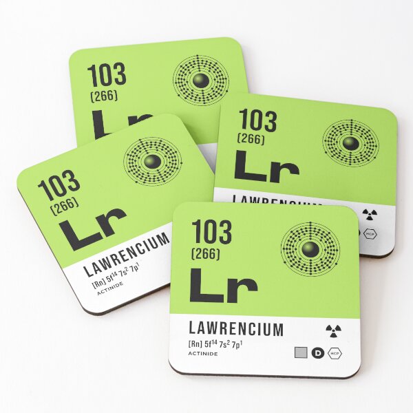 Item preview, 103 Lawrencium Periodic Table Element Light designed and sold by VoodooCircus.