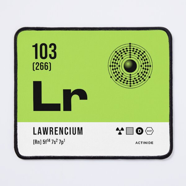 Item preview, 103 Lawrencium Periodic Table Element Light designed and sold by VoodooCircus.