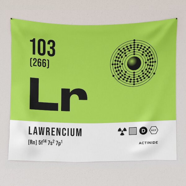 Item preview, 103 Lawrencium Periodic Table Element Light designed and sold by VoodooCircus.