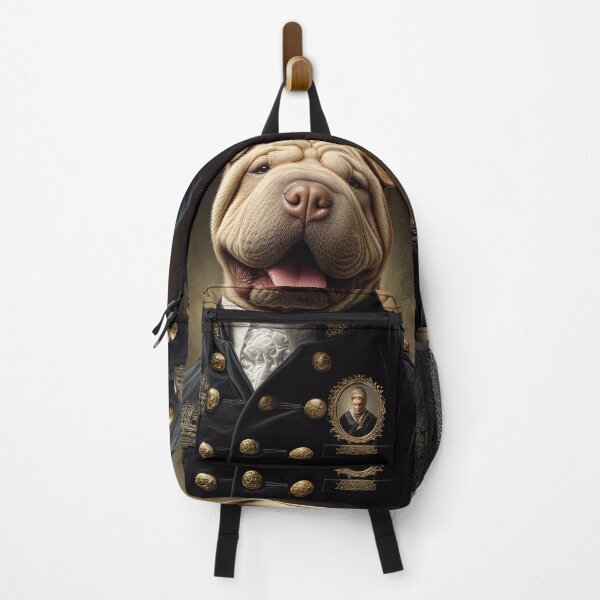 Item preview, Elegant Shar Pei: The Charm of Serenity in Black Velvet designed and sold by Reina75.