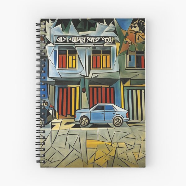 Item preview, Cubist Commercial Building with Classic Car designed and sold by PolyVision Siam Studio.