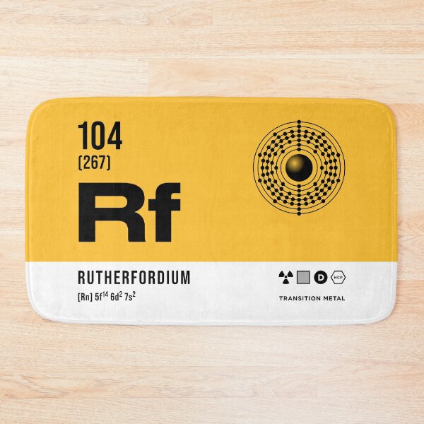 Item preview, 104 Rutherfordium Periodic Table Element Light designed and sold by VoodooCircus.