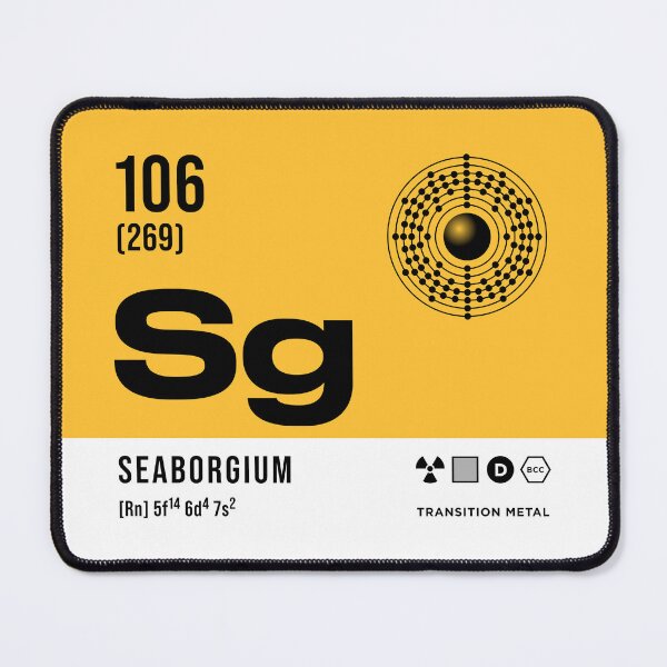 Item preview, 106 Seaborgium Periodic Table Element Light designed and sold by VoodooCircus.