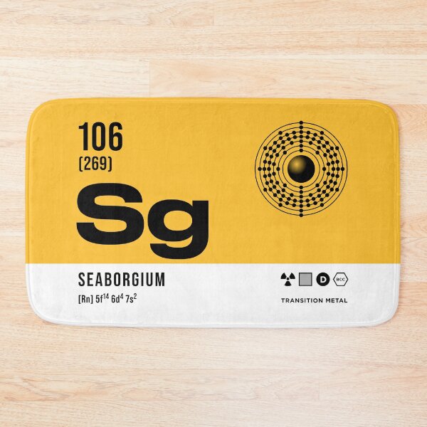 Item preview, 106 Seaborgium Periodic Table Element Light designed and sold by VoodooCircus.