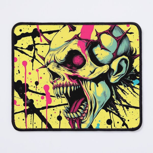 Item preview, Screaming Spiked Skull designed and sold by UNK-Fatigues.