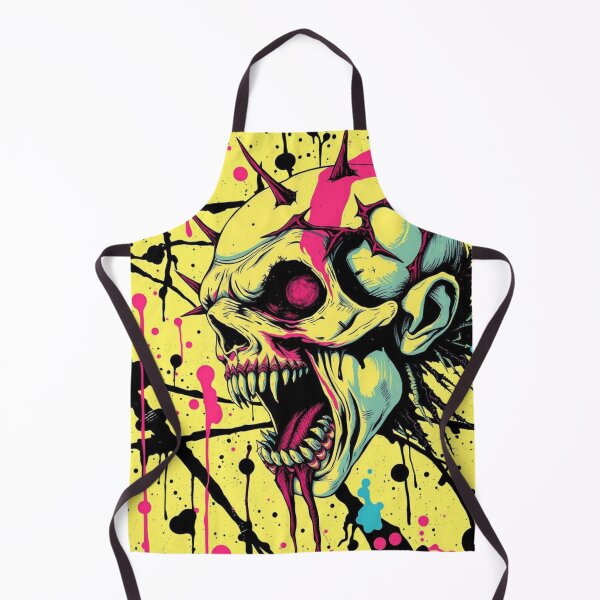 Item preview, Screaming Spiked Skull designed and sold by UNK-Fatigues.