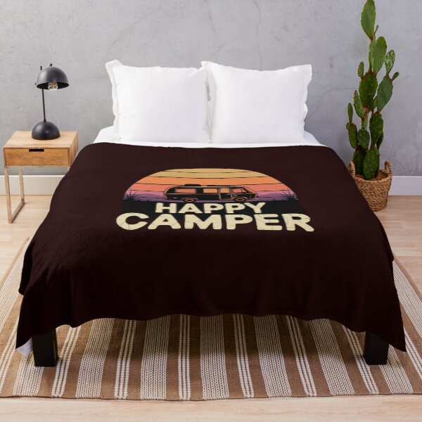 Item preview, Happy Camper Vintage Desert RV Design designed and sold by Peter Stawicki.