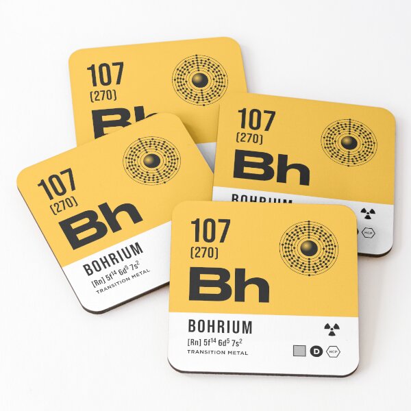 Item preview, 107 Bohrium Periodic Table Element Light designed and sold by VoodooCircus.