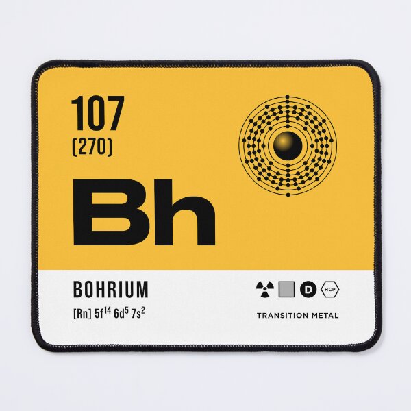 Item preview, 107 Bohrium Periodic Table Element Light designed and sold by VoodooCircus.