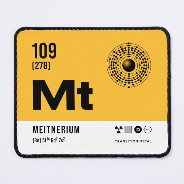 Item preview, 109 Meitnerium Periodic Table Element Light designed and sold by VoodooCircus.