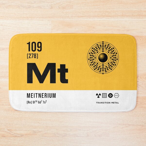 Item preview, 109 Meitnerium Periodic Table Element Light designed and sold by VoodooCircus.