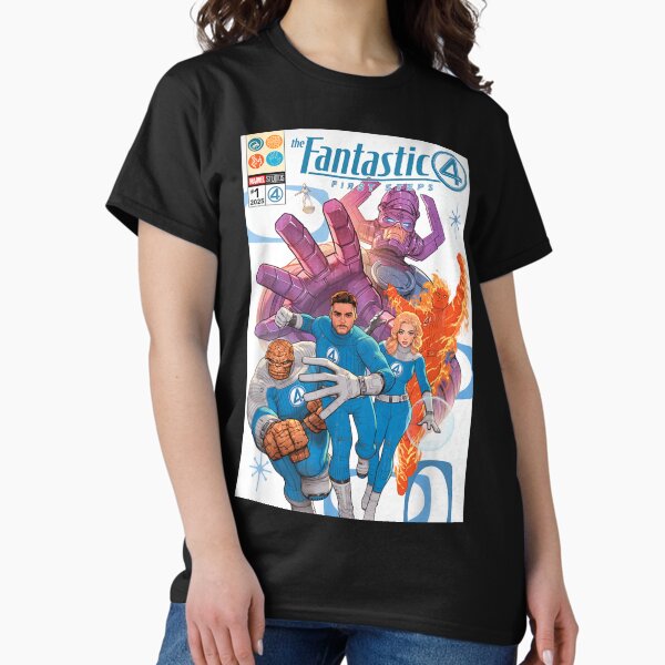 Item preview, Fantastic Team Comic Book Style Shirt, Retro Hero Squad Action Cover Inspired Design designed and sold by JolinChinn.