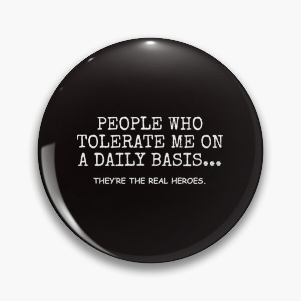 Item preview, People Who Tolerate Me On A Daily Basis Sarcastic Graphic Novelty Funny  designed and sold by LAZAR-EG.