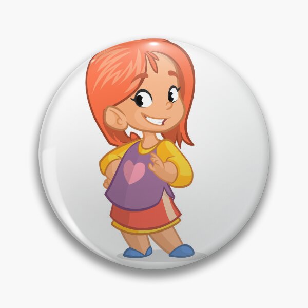 Item preview, Cheerful Cartoon Girl in Apron – Whimsical Childlike Character Illustration designed and sold by TeesHearts100.