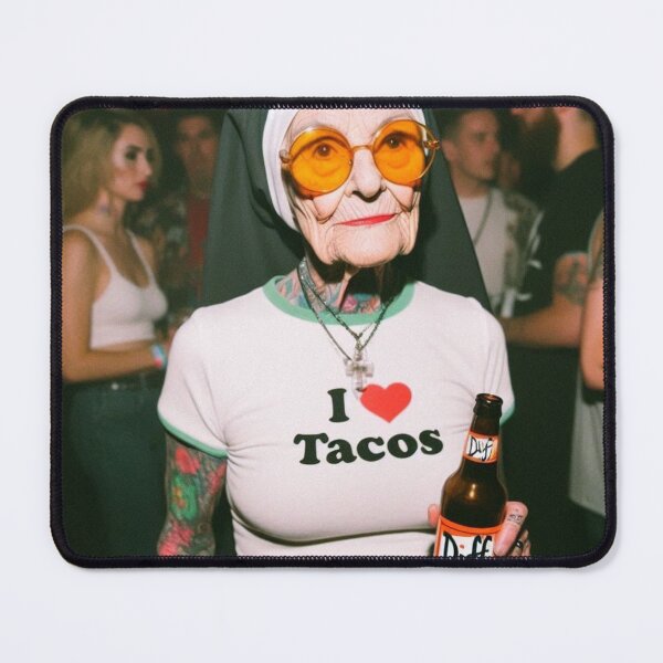 Item preview, "Holy Guacamoly: Sister Act with Tacos & Duff!" designed and sold by Print Fiction.