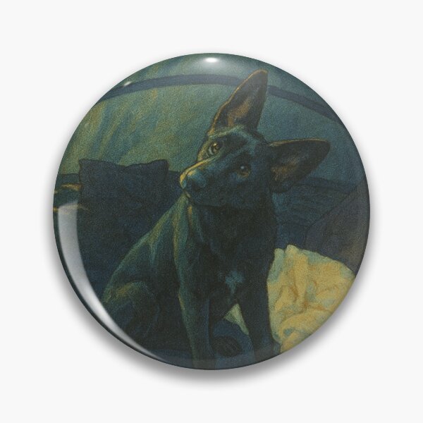 Item preview, Black Shephard on couch designed and sold by PixelStorage.