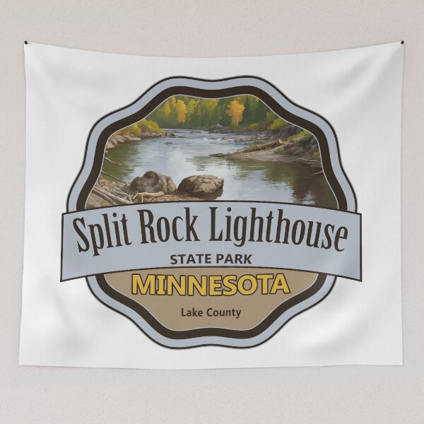 Item preview, Split Rock Lighthouse State Park, Lake County, Minnesota designed and sold by Wanderful-roads.