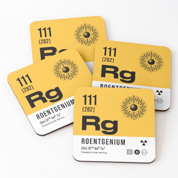 Item preview, 111 Roentgenium Periodic Table Element Light designed and sold by VoodooCircus.