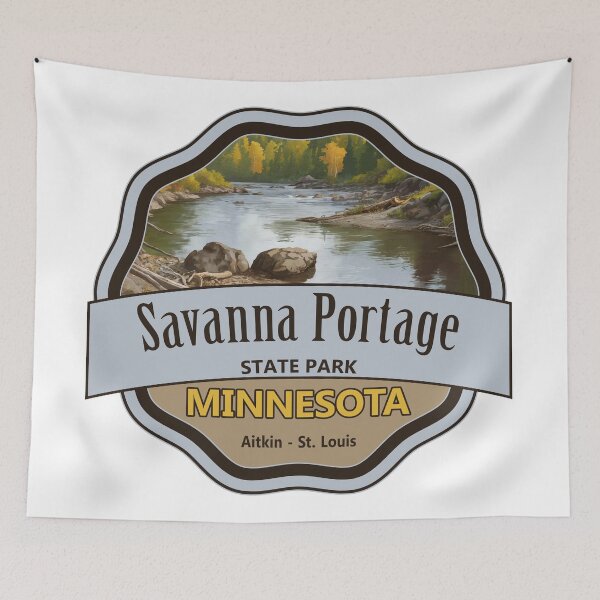 Item preview, Savanna Portage State Park, Aitkin and St. Louis County, Minnesota designed and sold by Wanderful-roads.
