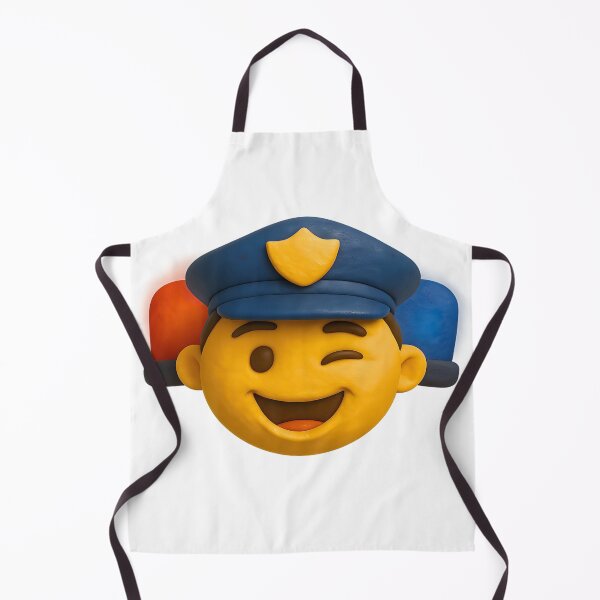 Item preview, Funny and expressive police emoji – adorable and funny design designed and sold by ArteJorge48.